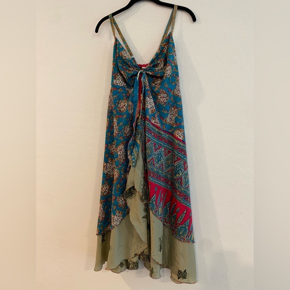 Dresses & Skirts - Boho Silk Dress